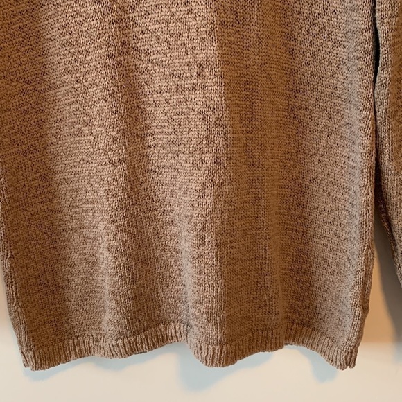 Rachel Zoe Brown Cotton Mix Crew Fall Sweater Size XL - Picture 7 of 16